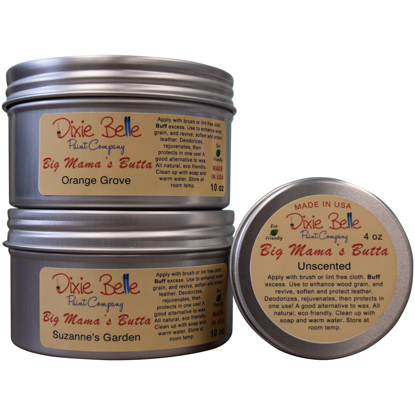 BIG MAMA'S BUTTA - Suzanne's Garden- 4oz/113g, 10oz/238g