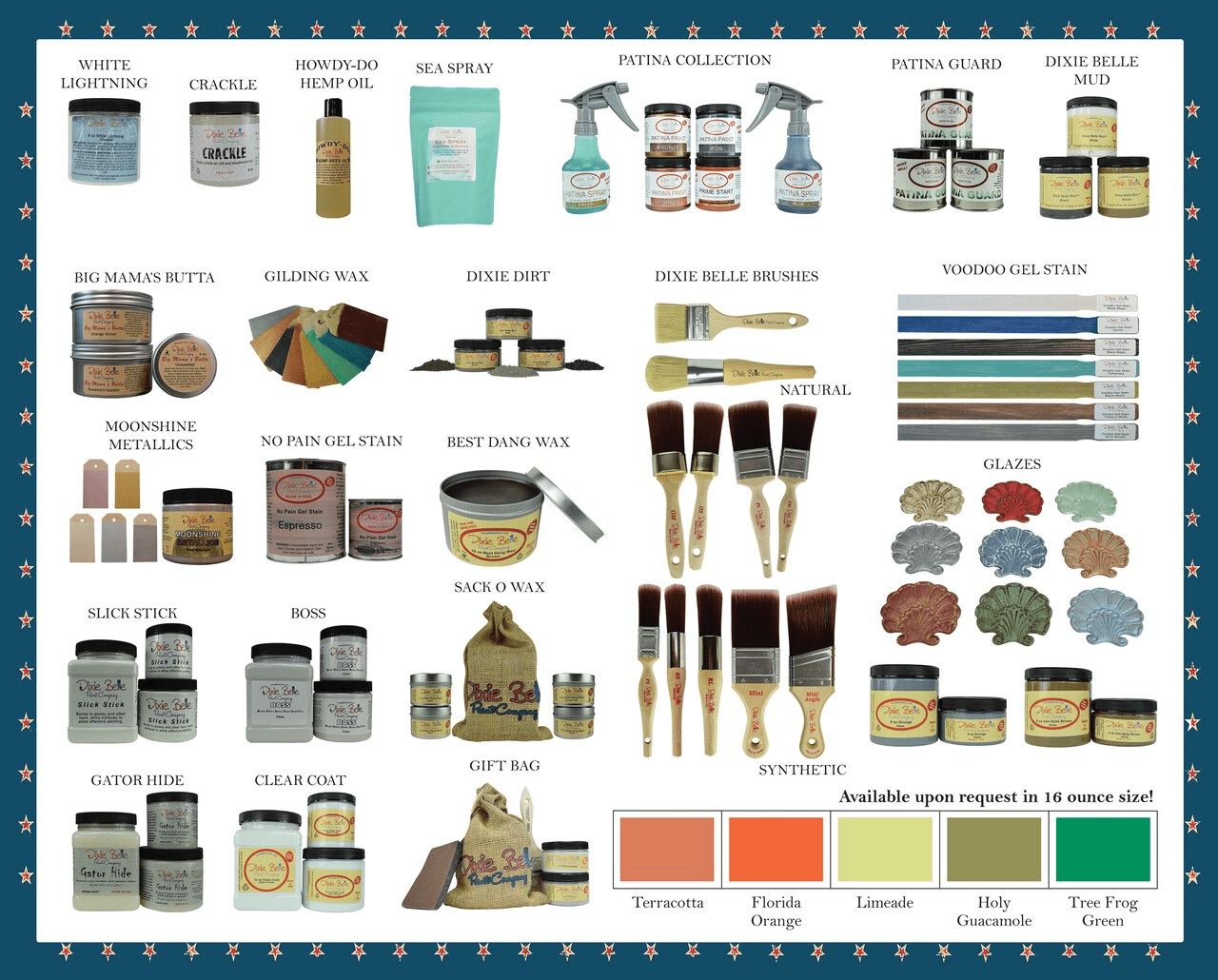 THE GULF - Dixie Belle -Soft Turquoise Chalk Mineral Paint - 236ml/8oz - 473ml/16oz
