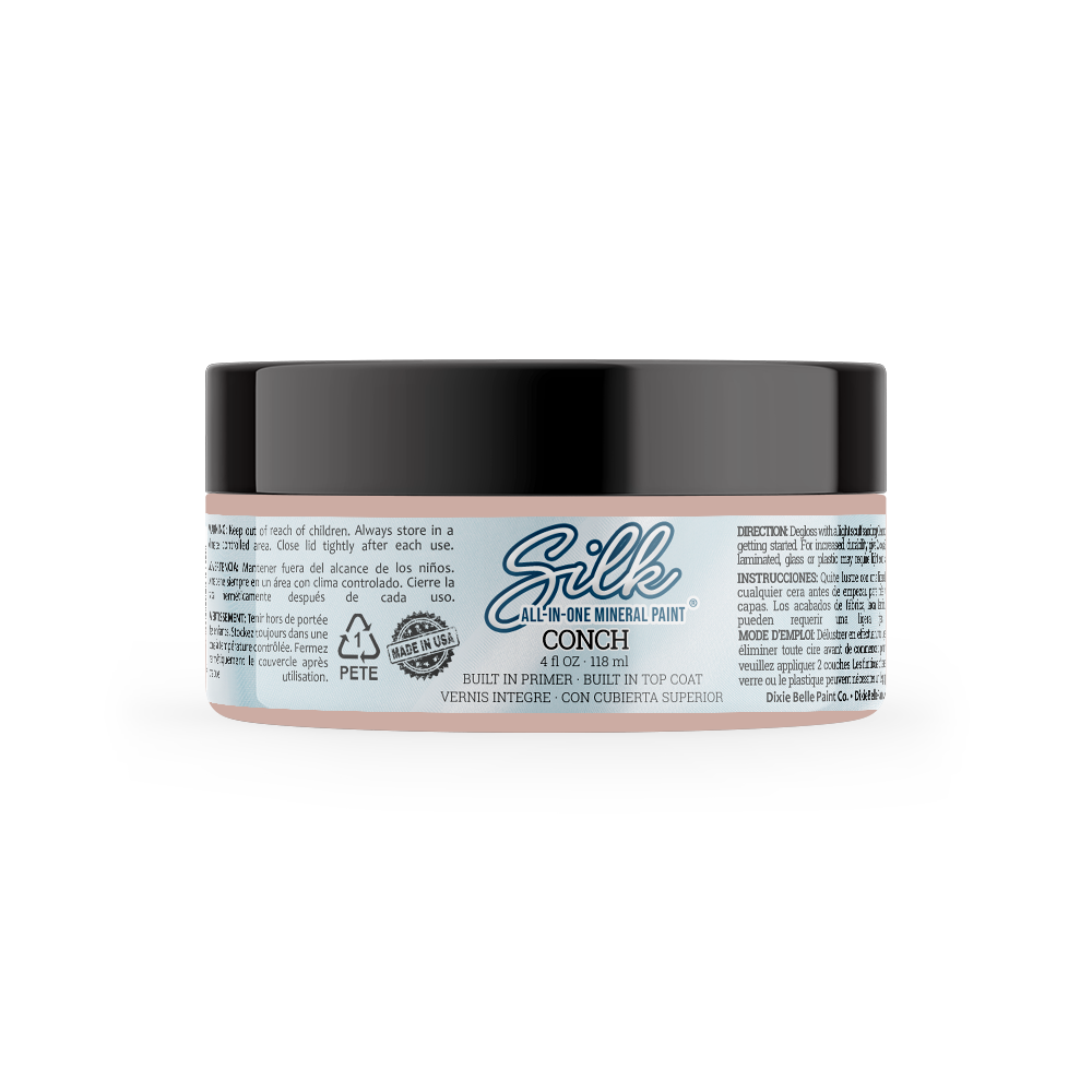 CONCH Silk All-In-One Mineral Paint - 118ml - 473ml - Dixie Belle Paint