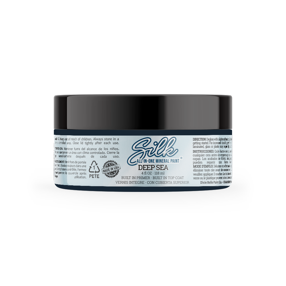 DEEP SEA Silk All-In-One Mineral Paint - 118ml - 473ml - 946ml Dixie Belle Paint