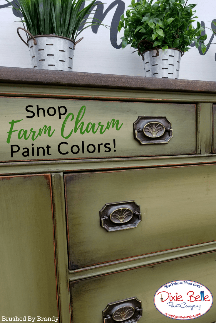 FARMHOUSE GREEN - Dixie Belle - Celery Green Chalk Mineral Paint - 236ml/8oz - 473ml/16oz
