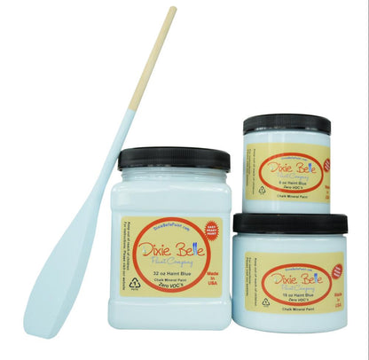 HAINT BLUE - Dixie Belle -  Soft Pastel Blue Chalk Mineral Paint - 236ml/8oz - 473ml/16oz