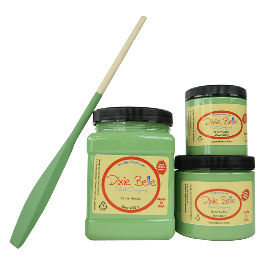 KUDZU - Dixie Belle - Leafy Green Chalk Mineral Paint - 236ml/8oz - 473ml/16oz
