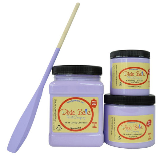 LUCKY LAVENDER - Dixie Belle -  Chalk Mineral Paint - 236ml/8oz - 473ml/16oz - 946ml/32oz