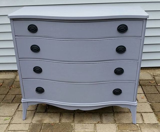 MASON DIXON GRAY - Dixie Belle - Charcoal Grey with Lavender Undertones Mineral Chalk Paint - 236ml/8oz - 473ml/16oz