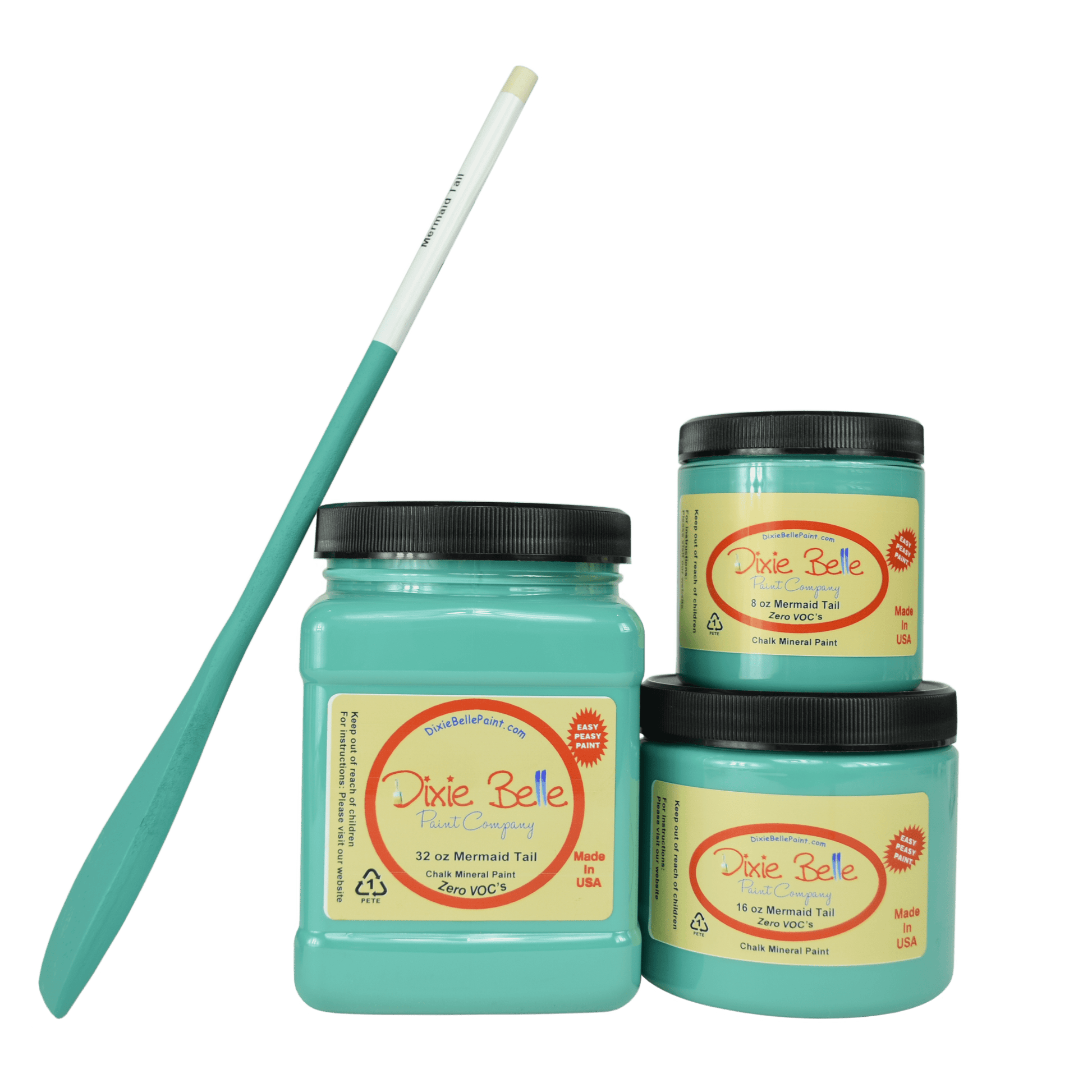 MERMAID TAIL- Dixie Belle -  Teal Blue Green Chalk Mineral Paint - 236ml/8oz - 473ml/16oz