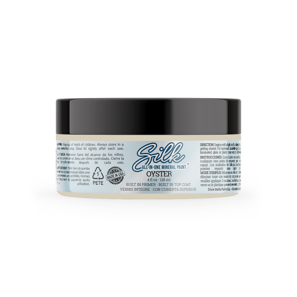 OYSTER Silk All-In-One Mineral Paint - 118ml - 473ml - 946ml Dixie Belle Paint