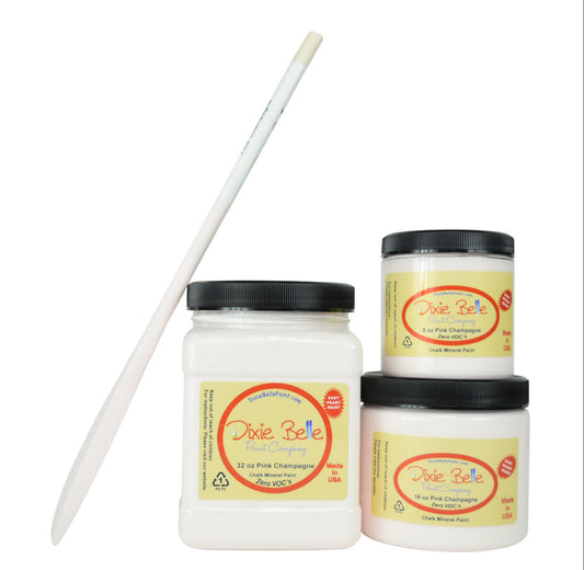 PINK CHAMPAGNE - Dixie Belle -  Chalk Mineral Paint - 236ml/8oz - 473ml/16oz - 946ml/32oz
