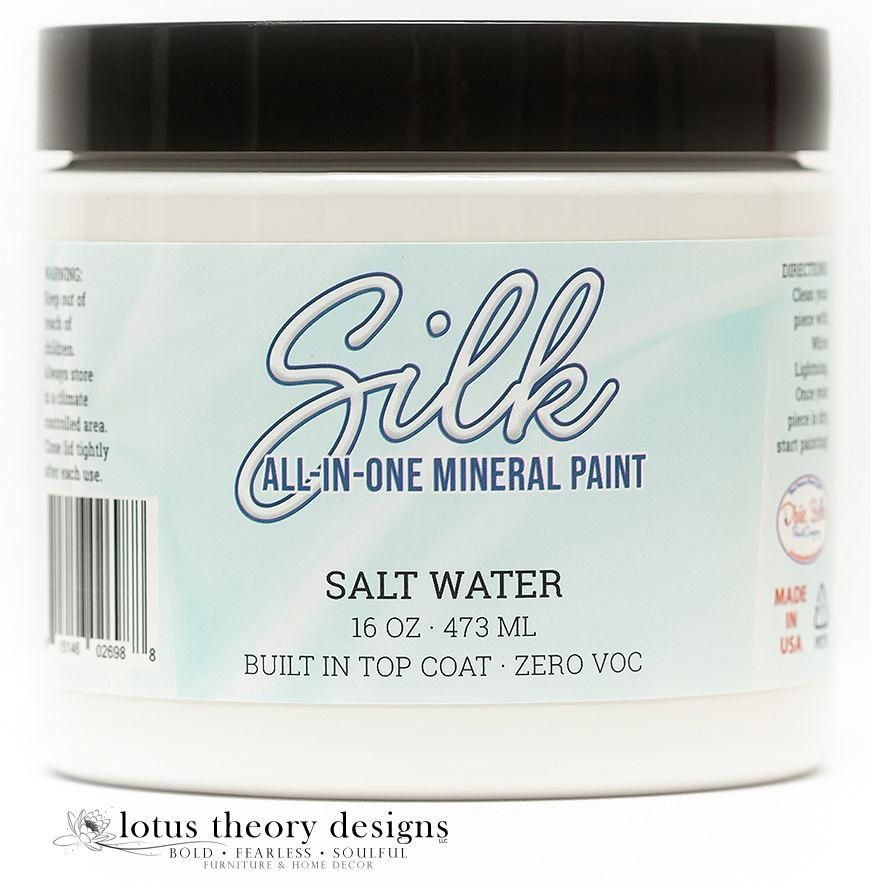 SALT WATER Silk All-In-One Mineral Paint,  473ml, Dixie Belle Paint