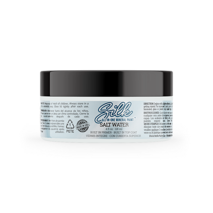 SALT WATER Silk All-In-One Mineral Paint - 118ml - 473ml - 946ml Dixie Belle Paint