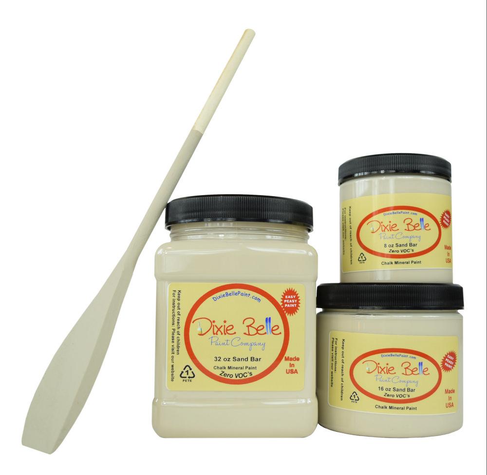 SAND BAR- Dixie Belle -  Mineral Chalk Paint - 236ml/8oz - 473ml/16oz