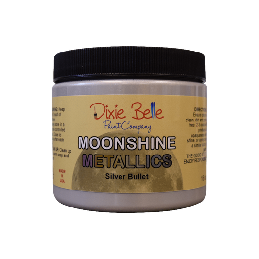 MOONSHINE METALLIC - Silver Bullet - Dixie Belle - 16oz/473ml