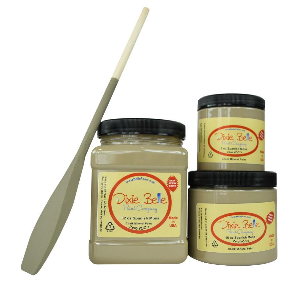 SPANISH MOSS - Dixie Belle -  Chalk Mineral Paint - 236ml/8oz - 473ml/16oz - 946ml/32oz
