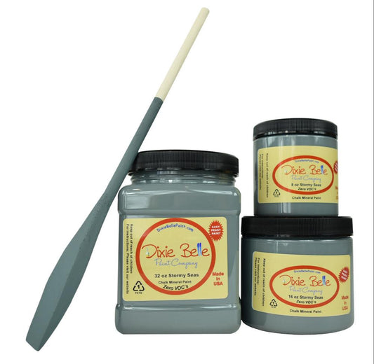 STORMY SEAS - Dixie Belle -  Chalk Mineral Paint - 236ml/8oz - 473ml/16oz - 946ml/32oz