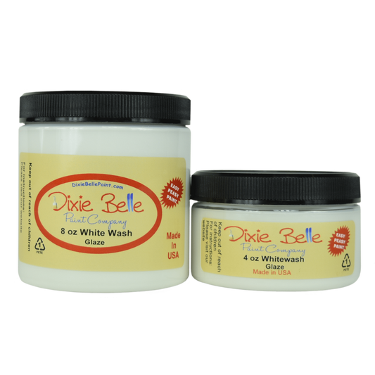 GLAZE - WHITEWASH - 4oz/118ml, 8oz/237ml